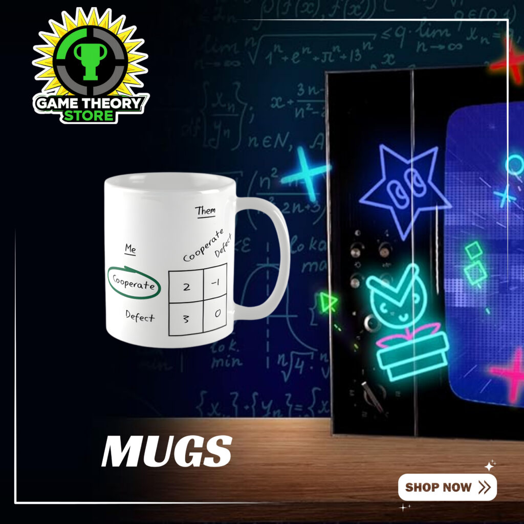 Game Theory store mug - Game Theory Store