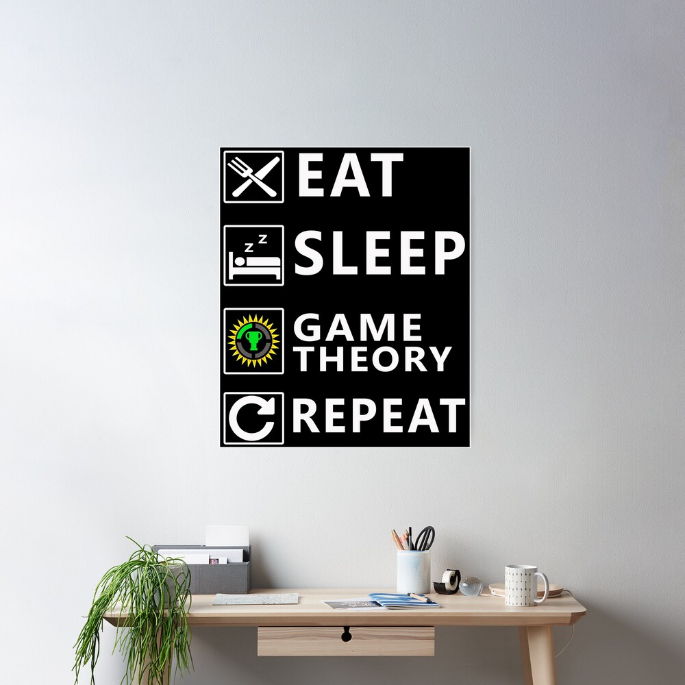Eat Sleep Game Repeat Christmas And Birthday Gift Ideas Poster - Image 2