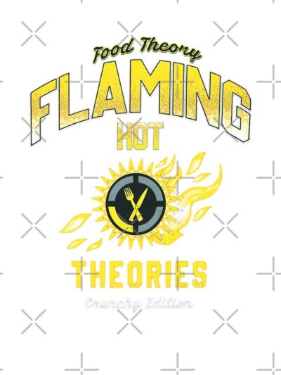 Alternative view of Top Best Game Theory Food Theory Flaming Hot Throw Pillow