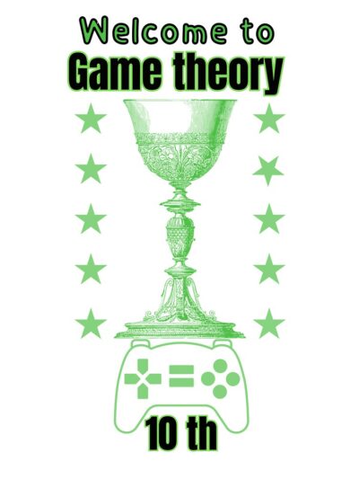 Alternative view of Theory 10th Anniversary For Game Design Throw Pillow