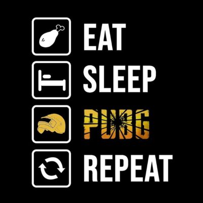 Alternative view of Eat Sleep Pubg Repeat Game Nerds Daily Life Gift Ideas Tote Bag