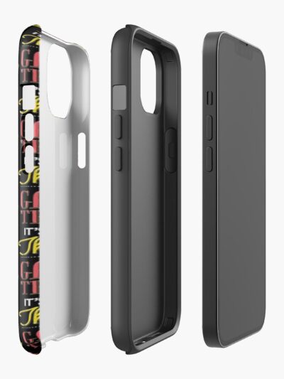 Alternative view of Theorist Slogan For Game Analysis  Nerds Iphone Case