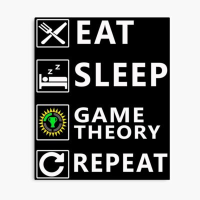 Eat Sleep Game Repeat Christmas And Birthday Gift Ideas Poster