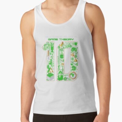 Alternative view of Top Best Game Theory 10th Anniversary Tank Top