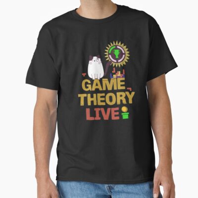Alternative view of The Game Theorists Play All Day T-shirt