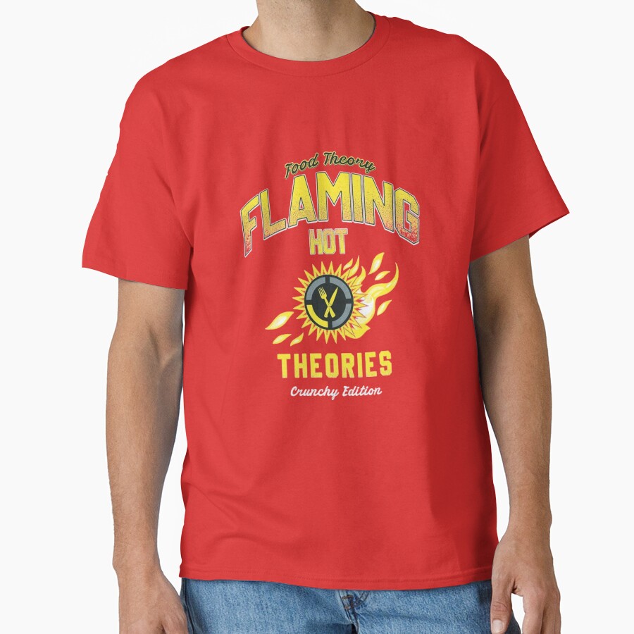 Hot New Game Theory Food Theory Flaming Hot T-shirt - Image 5