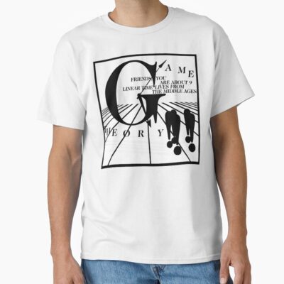 Alternative view of Game Theory 2 Steps To The Middle Ages Tour Light T-shirt