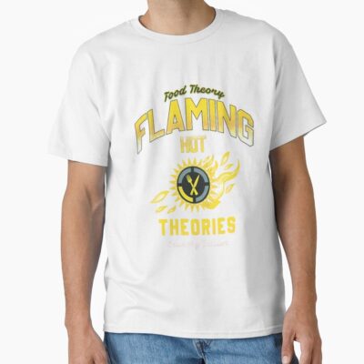 Alternative view of Top Game Theory Food Theory Flaming Hot T-shirt