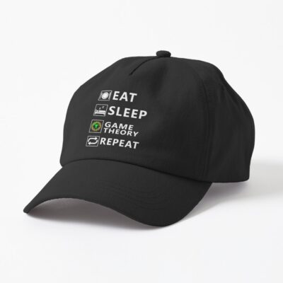 Eat Sleep Game Theory Repeat Essential T Shirt Cap