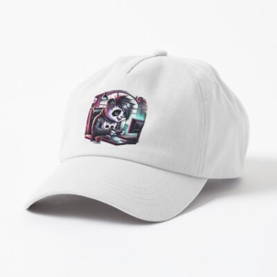 Emo Gaming Panda Cap