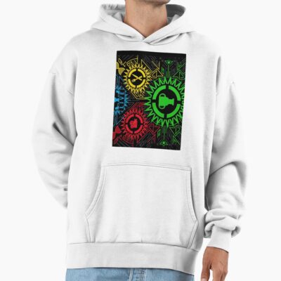 Alternative view of Theory 10th Anniversary Game Graphic For Fan Hoodie