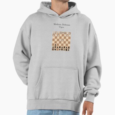Modern Defense Expert Minimalist Chess Strategy Theory Hoodie