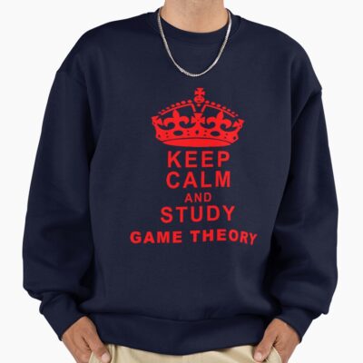 Keep Calm And Study Game Theory Game Nerds Gift Ideas Sweatshirt