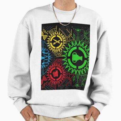 Alternative view of Theory 10th Anniversary Game Graphic For Fan Sweatshirt