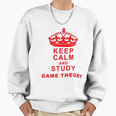 Alternative view of Keep Calm And Study Game Theory Game Nerds Gift Ideas Sweatshirt