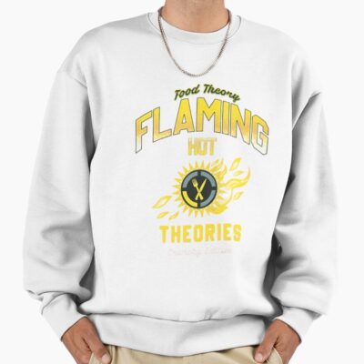 Alternative view of Game Theory Food Theory Flaming Hot Sweatshirt