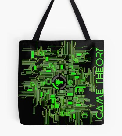 Theory 10Th Anniversary Game Graphic Neon For Fan Tote Bag