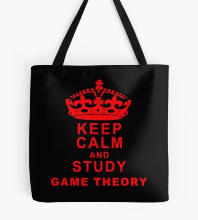 Keep Calm And Study Game Theory Game Nerds Gift Ideas Tote Bag