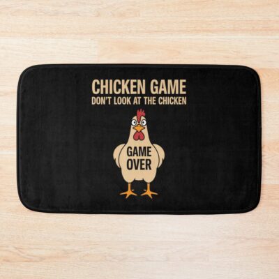 Game Theory Chicken Game Bath Mat
