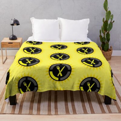Food Theory Throw Blanket