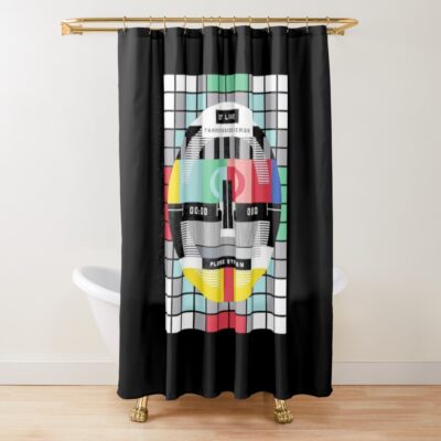 New The Game Theorists Broadcast Shower Curtain