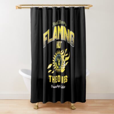 Best Game Theory Food Theory Flaming Hot Shower Curtain