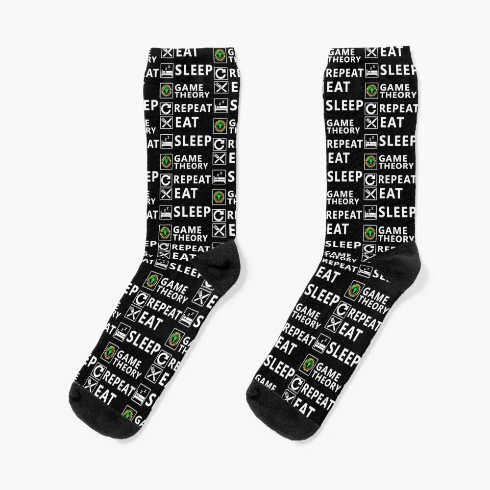 Eat Sleep Game Repeat Christmas Lovers And Game Nerds Socks