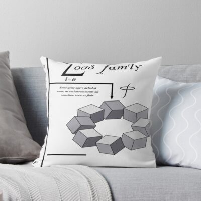 Loud Family Interbabe Concern Throw Pillow