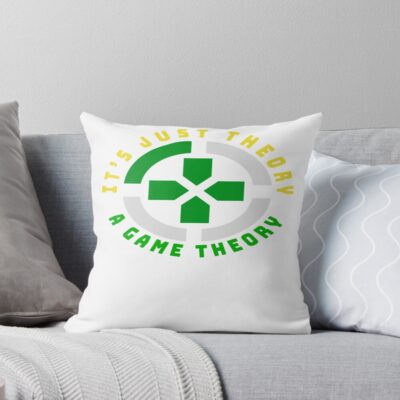 Game Theory Just Theory D Pad Throw Pillow