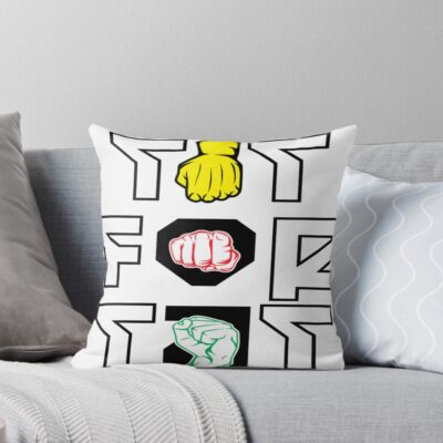 Tit For Tat Throw Pillow